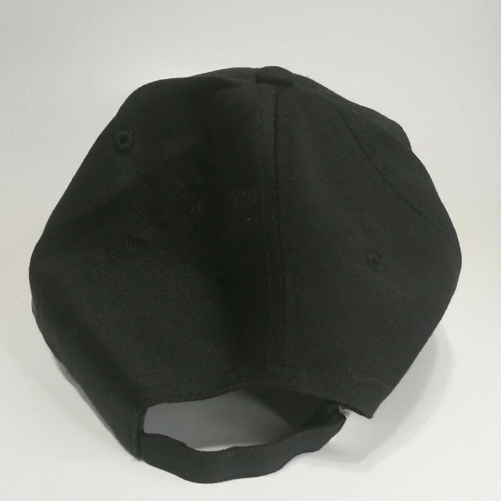 Tubi Style Exhaust Black Yellow Embroidered Baseball Cap Mens One Size +RUMORE